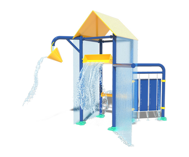 Water Park Playground Structure | Multi-Play Canopy | Aquatix