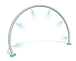large arch shaped rung with misters