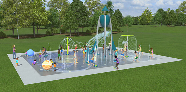 Harvey Park Splash Pad thumbnail image