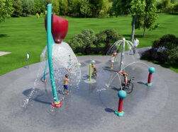 Rendering of AquaSmart Package I splash park