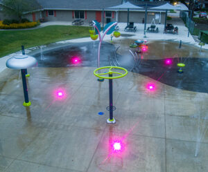 Hot pink LED Accent Lights from Aquatix