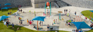 Henslee Park splash pad hero image