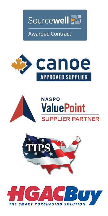 Purchasing contract partner logos