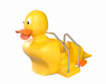 render of 3D duck slide