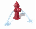 Render of Water Fire Hydrant spray park feature