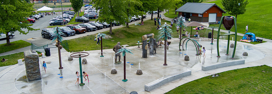 Hero for Snoqualmie Falls splash pad