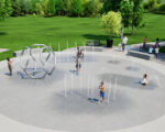 AquaSmart Package H render with kids playing